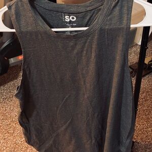 SO Women's Charcoal Tank Top
